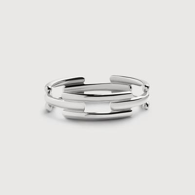 Sterling Silver Signature Link Stacking Ring
