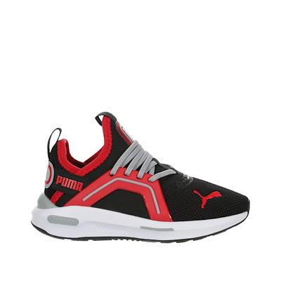 Puma Boys Little Kid Softride Enzo 5 Slip On Sneaker Running Sneakers - Black Size 3.5M