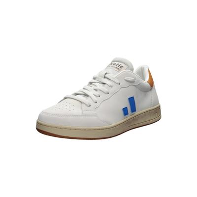 Sneaker ETHLETIC "Jesse", Gr. 38, weiß (chalk weiß, princess blau), Obermaterial: 55% Polyurethan, 45% Polyester; Futter: 100% Polyester; Decksohle: 100% Polyester; Sohle: Naturkautschuk, Schuhe, recycled Produkt Image