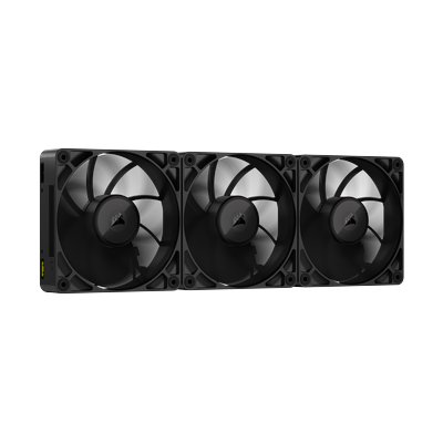 CORSAIR Gehäuselüfter "iCUE LINK LX120-R RGB", weiß, B:12cm H:12cm T:2,5cm Ø:12cm, Computer-Kühler, 3er-Pack