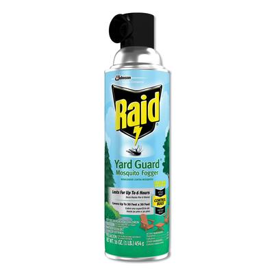 Raid Yard Guard Fogger, 16 oz Aerosol Spray, 12/Carton (SJN377977)