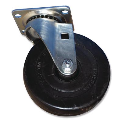 Rubbermaid Commercial Replacement Plate Casters, 3.63