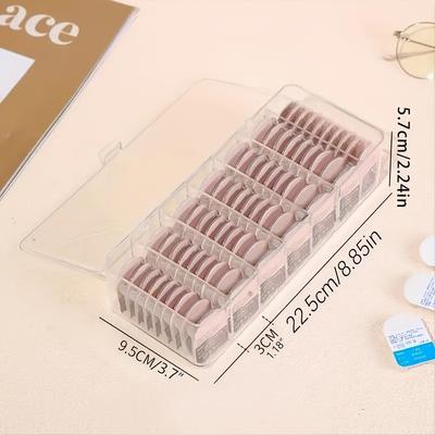 TEMU Easy-to-use Transparent Contact Lens Storage Box - Your Lenses Clean And Organized