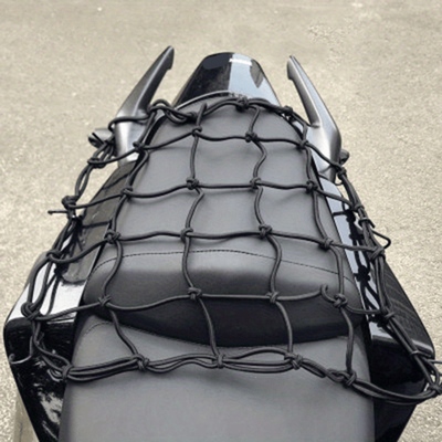 "TEMU '' Elastic Cargo Net For Motorcycles & Bicycles - Secure With Reliable Rear Storage Solution!"" Image
