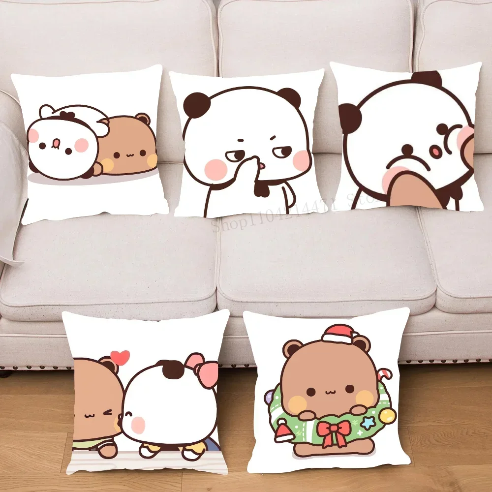 1pc Nette Bär Bubu Dudu Kissen Fall Platz Schlafzimmer Sofa Freizeit Komfort Kissen Auto Wohnzimmer Hause Dekoration