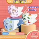 Masques faciaux pour enfants 3D jetables hommes et femmes enfants bébé 0-3,3-10 ans masque enfant