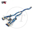 CBNT Scarico auto per BMW S58 G80 G82 M3 M4 3.0T Valved Catback Singolo tubo centrale Silenziatore TC4 Sistemi di scarico di qualità in lega di titanio