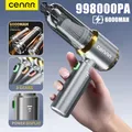 Mini aspirapolvere potente CENRR 998000 Aspirapolvere per auto portatile senza fili PA per pulitore per auto con ventilatore portatile per elettrodomestici