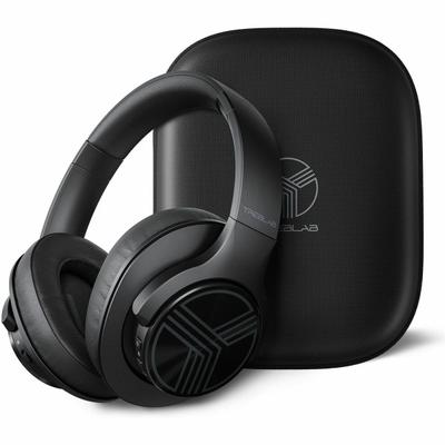 Treblab Z2 Over Ear Workout Headphones With Microphone Bluetooth 5.0, Anc Wireless Headphones For Sport, Running, Gym(A-Black) - Stereo - Mini-Phone (3.5Mm) - Wired/wireless - Bluetooth - 32.8 Ft