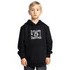 Hoodie DC SHOES "DC Star Glow", Kinder, Gr. 14(155-164cm), schwarz, 55% Baumwolle, 25% Baumwolle, 20% Polyester, Sweatshirts