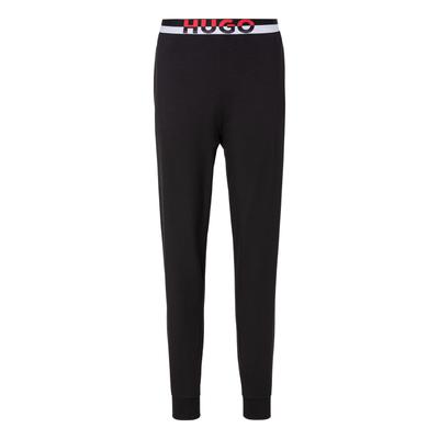 Pyjamahose HUGO UNDERWEAR "Amsterdam", Herren, Gr. M, N-Gr, schwarz (schwarz 001), Jersey, Obermaterial: 95% Baumwolle, 5% Elasthan, casual, lang, Hosen Image