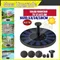 Solar Fountain Floating Water Pump Solar Panel Kit Garden Plant Watering Fountain Outdoor Pool Pond