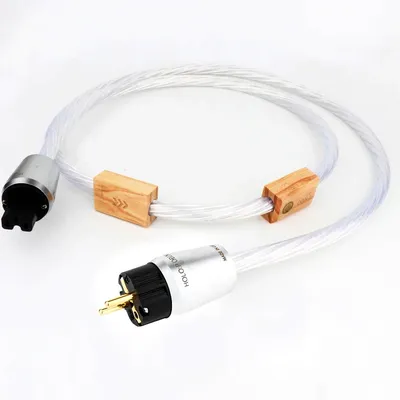 Nordost Odin 2 Power Cable, 8N OCC Flagship EU/US/AU power Wire, C15 15A Plug, HiFi Amplifier, Audio