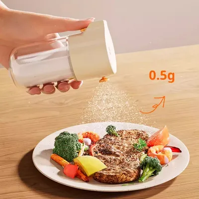 GIANXI Pressure Orifice Quantitative Control Salt Bottle Seal Kitchen Household Seasoning Bottle