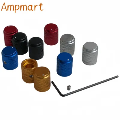 Aluminum Alloy Knob Power Amplifier HIFI Audio Amplifier Volume Potentiometer CD Knob 12X15mm 5Pcs