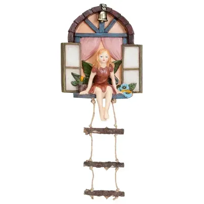 Miniature Fairy Garden Outdoor Decor Accessories Garden & Home Decoration Tree Hanging Sculpture