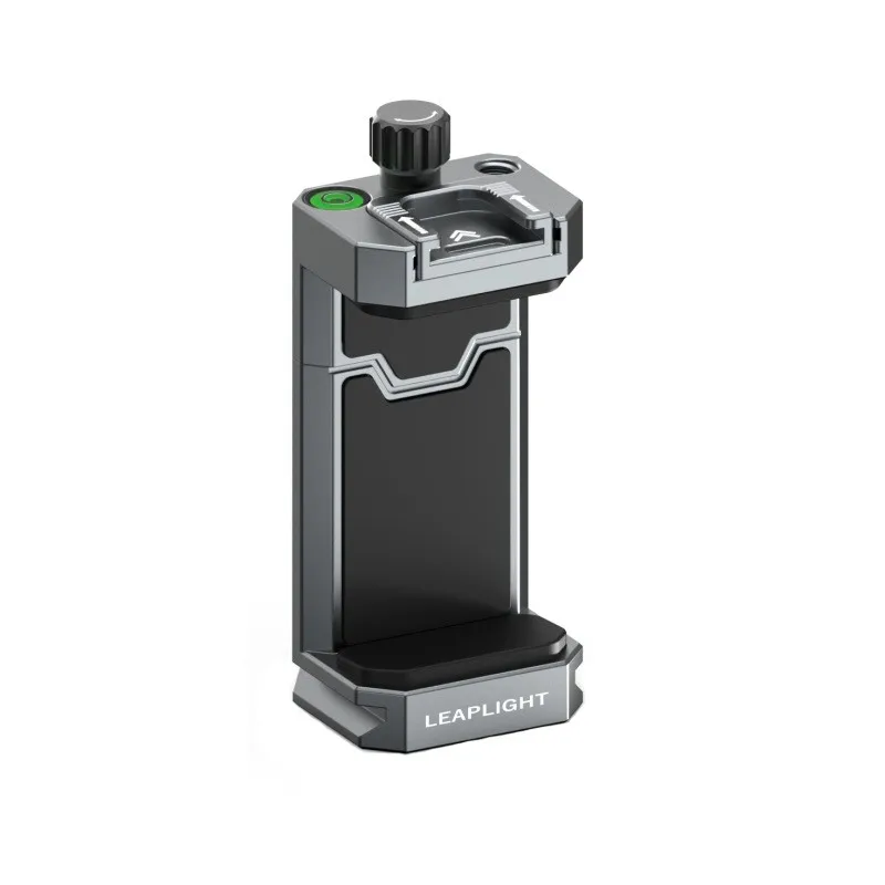Smartphone-Stativhalterung aus Aluminium, Universelle Metallklemme für Smartphones, Stativadapter-Halterung für iPhone, Xiaomi, Huawei, Samsung