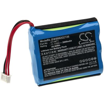 Vhbw - Akku kompatibel mit Clarke-Tech ct Triple Messgerät (2600mAh, 11,1V, Li-Ion) Image