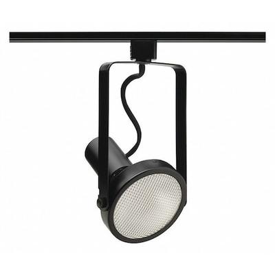 JUNO LIGHTING R534 BL Track Fixture, Open Back Spot, 120W,120V