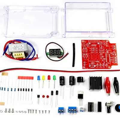 LM317 Adjustable Regulated Voltage 110V 220V to 1.25V-12V Step-down Power Supply Module PCB Board