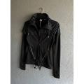 Adidas by Stella Mccartney Giacca sportiva con zip da donna Pullover sportivo Logo piccolo Taglia 36 Colore nero