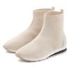 Sneaker VIVANCE, Damen, Gr. 36, beige, Obermaterial: 100% Textilmaterial. Futter: 100% Textilmaterial. Decksohle: 100% Textilmaterial. Laufsohle: 100% Synthetik, unifarben, Strukturmuster, casual, Schuhe Sockboots, aus elastischem Material, zum...