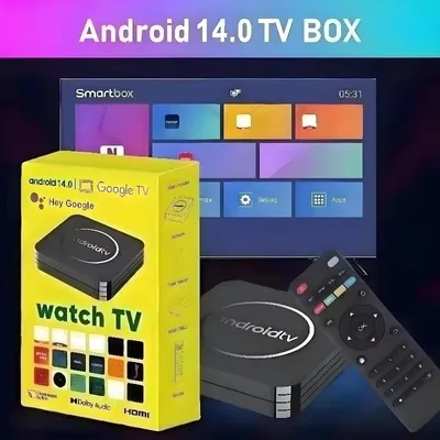 Q3 Android 14 8K HD Smart TV Box 2GB 16GB Unterstützung 2,4G WiFi Media Player HDR10 Google Assistant Media Player Set Top Box IPTV