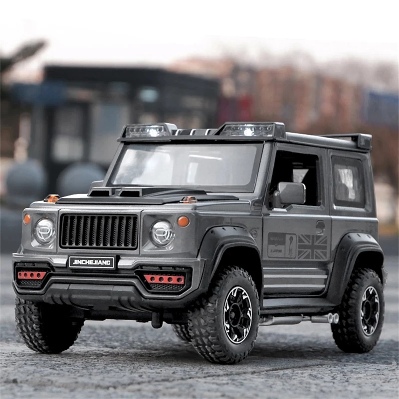 Neue 1:18 Jimnys SUV Legierung Auto Gießt Druck Modell Spielzeug Fahrzeug Sound Und Licht Große Größe Off-Road Metall Auto simulation Geschenke Spielzeug Junge