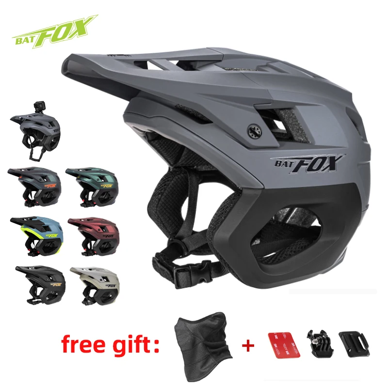 BATFOX casco da bici Casco da bicicletta 3/4 da uomo mtb casco bicicleta Caschi da ciclismo su strada per bambini per adulti casco ciclismo