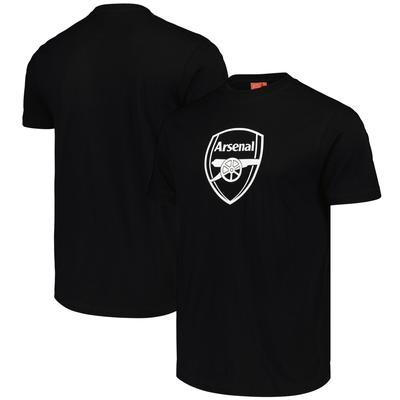 Arsenal Core T-Shirt mit großem Wappen in Ton – Schwarz – Herren Image