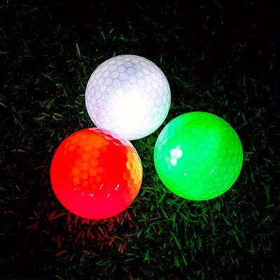 TEMU Thiodoon Glow In The Dark Golf Balls Light Up Led Golf Balls Night Golf Gift Sets For Men Women 3 Pack 3 Colors In 1