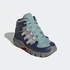 Wanderschuh ADIDAS TERREX "TERREX MID GORE-TEX", Gr. 27, magic grau, putty mauve, pure ruby, Textil, Synthetik, sportlich, Schuhe, für Kinder