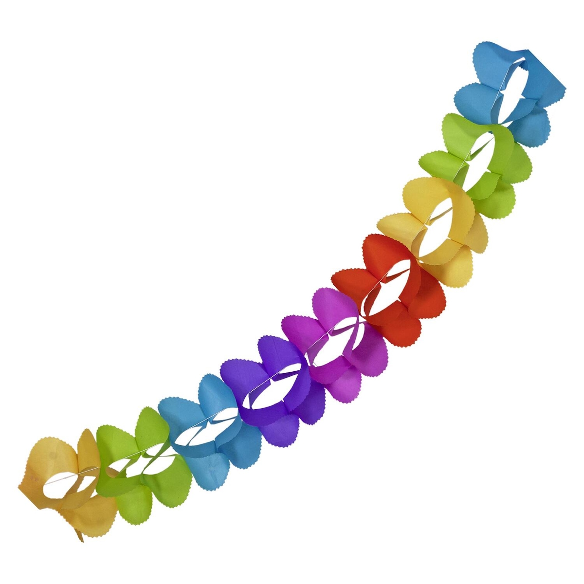 VEPATIM 2 Girlande "Farbenspiel" aus Papier schwer entflammbar Ø16.5cm 3.6m Image