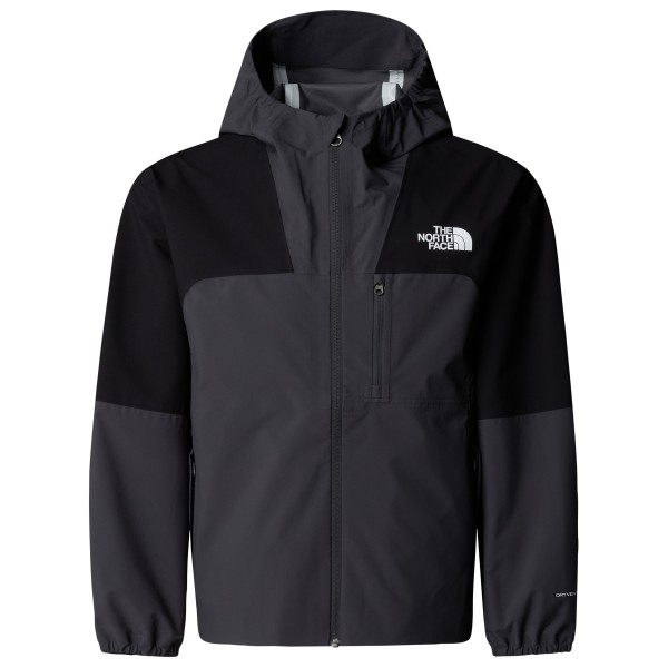 The North Face - Kid's Teen Hike Packable Shell - Regenjacke Gr XS schwarz/grau
