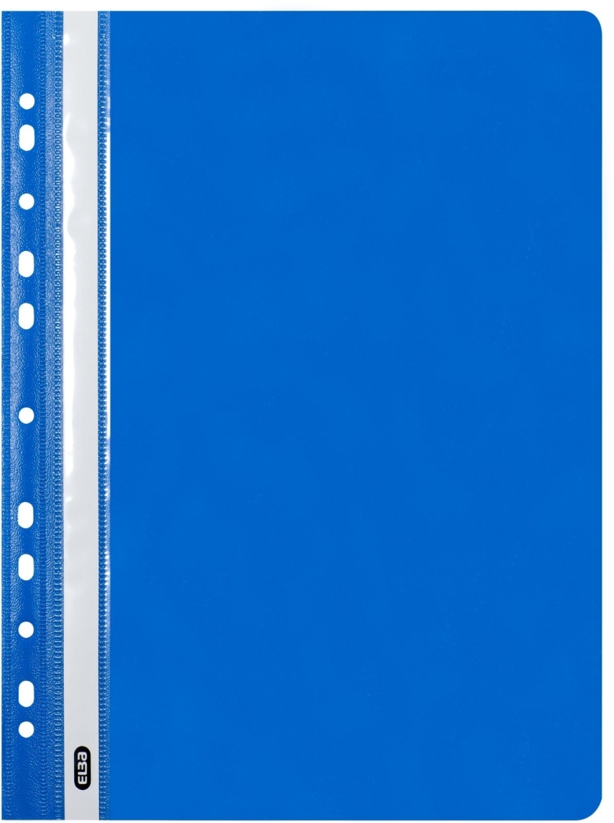 ELBA Schnellhefter A4 PP mit Abheftlochung blau Image