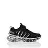 Sneaker PLEIN SPORT "Runner Sneaker", Gr. 47, Normalschaft, 0291, schwarz, nickel, Schuhe