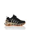 Sneaker PLEIN SPORT "Runner Sneaker", Gr. 43, Normalschaft, 0216, schwarz, gold, Schuhe