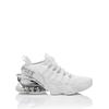 Sneaker PLEIN SPORT "Tiger Attack//Gen.x.04", Gr. 41, Normalschaft, 0191, weiß, nickel, Schuhe