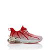 Sneaker PLEIN SPORT "The Lighting Edition Gen.x.02", Gr. 43, Normalschaft, 13, rot, Schuhe