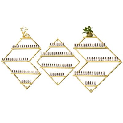 Metal Wall Mounted Nail Polish Storage Racks