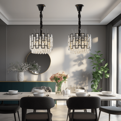 Mini Raven Pendant | Luxury Crystal Pendant | Warm White (3000k) | Living Room Lighting | Indoor Lighting | MOD LIGHTING