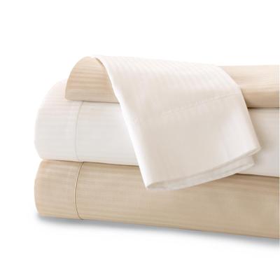 1888 MILLS LLC T310 Reverse Sateen Flat Sheet, White, 72