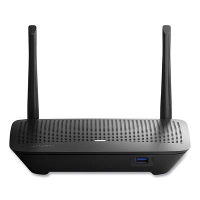 LINKSYS AC1200 Dual-Band Wi-Fi Router, 4 Ports, Dual-Band 2.4 GHz/5 GHz (LNKEA63504B)