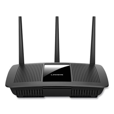 LINKSYS MAX-STREAM AC1900 MU-MIMO Gigabit Wi-Fi Router, 6 Ports, Dual-Band 2.4 GHz/5 GHz (LNKEA7450)