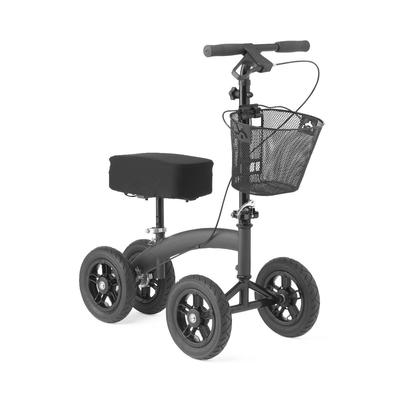Medline All-Terrain Knee Walker Jr. with 8" Wheels, 17.25"-23.75" Kneepad Height, 1 EA (ATKNEEJR)