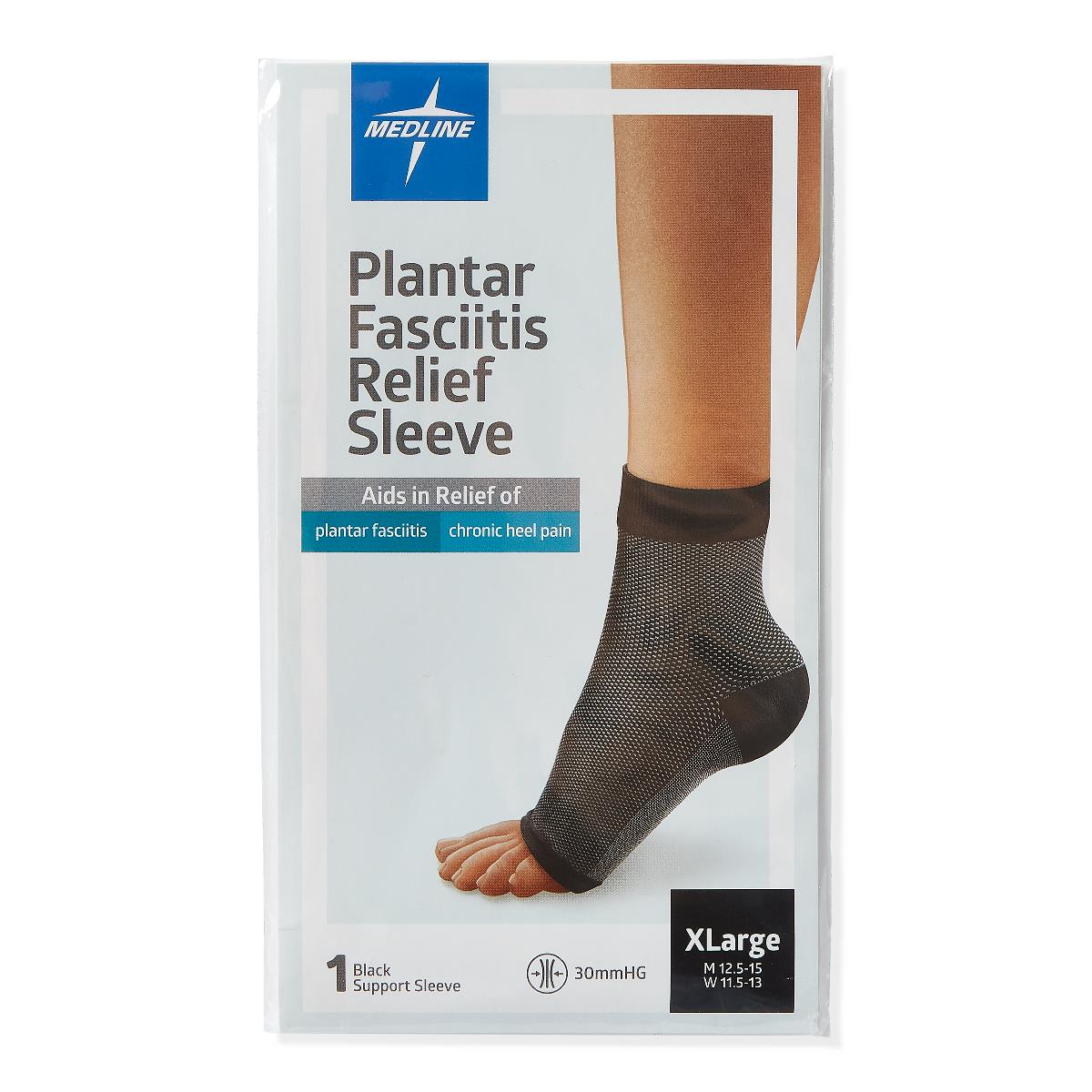 Medline Black Plantar Fasciitis S...