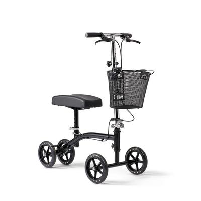 Medline Gen 4 Standard Knee Walker with 8" Wheels, Black, 1/CS (MDS86000G4)