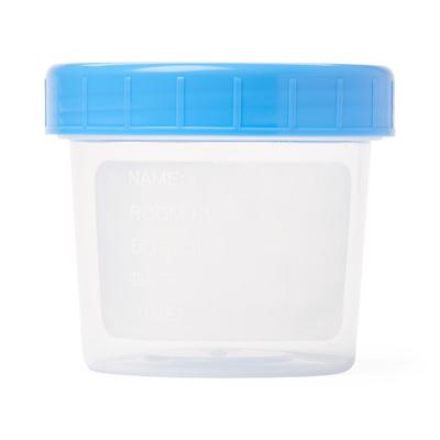 Medline Nonsterile Specimen Container Packaged Clean, 4 oz., 25/PK (DYND30335Z)