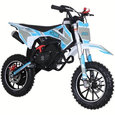 TEMU 58cc Dirt Bike, 4-stroke Bike, Off-road Motorcycle, Real Motorcycle, Mini Bike, 20mph, Without Battery