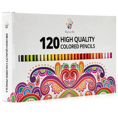 TEMU Colored Pencils â€“ 120 , Pre- For Adult Coloring, Drawing, And Crafting â€“ & Vibrant With 3.3mm